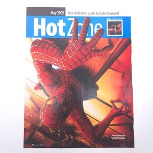Spider-Man Movie Promotional Print Ad Superhero Action Vintage Film Art Promo